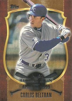 2015 Topps - First Home Run Gold (Series Two) #FHR-14 Carlos Beltran Front