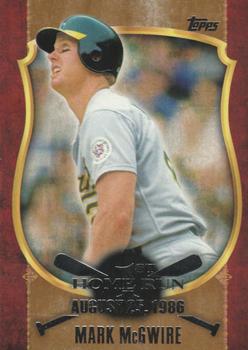 2015 Topps - First Home Run Gold (Series Two) #FHR-17 Mark McGwire Front