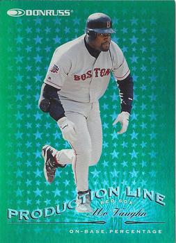 1998 Donruss - Production Line On-Base Percentage #16 Mo Vaughn Front
