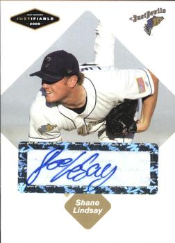 2005 Justifiable - Autographs #52 Shane Lindsay Front