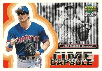 1998 Upper Deck Retro - Time Capsule #TC25 Jose Canseco Front