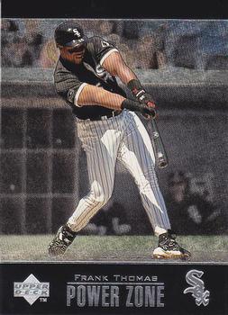 1998 Upper Deck Special F/X - Power Zone #PZ2 Frank Thomas Front