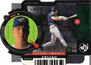 1998 Upper Deck UD3 - Die Cuts #8 Darin Erstad Front