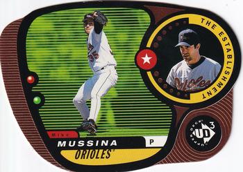 1998 Upper Deck UD3 - Die Cuts #176 Mike Mussina Front