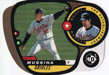 1998 Upper Deck UD3 - Die Cuts #266 Mike Mussina Front