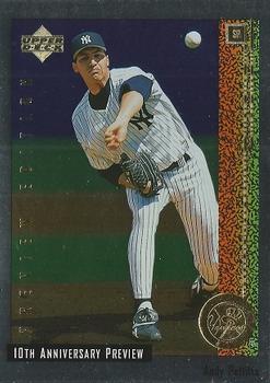 1998 Upper Deck - 10th Anniversary Preview Edition Retail #7 Andy Pettitte Front