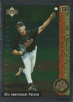 1998 Upper Deck - 10th Anniversary Preview Edition Retail #8 Jimmy Key Front