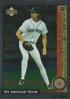 1998 Upper Deck - 10th Anniversary Preview Edition Retail #9 Randy Johnson Front