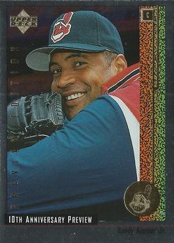 1998 Upper Deck - 10th Anniversary Preview Edition Retail #17 Sandy Alomar Jr. Front