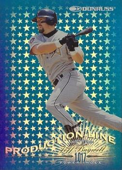 1998 Donruss - Production Line Power Index #4 Jeff Bagwell Front