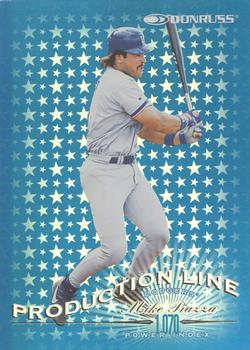 1998 Donruss - Production Line Power Index #8 Mike Piazza Front