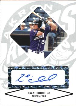 2004 Justifiable - Autographs #12 Ryan Church Front
