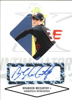 2004 Justifiable - Autographs #52 Brandon McCarthy Front