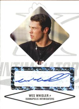 2004 Justifiable - Autographs #88 Wes Whisler Front