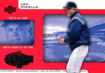 2001 All-Star FanFest #8 Lou Piniella Front