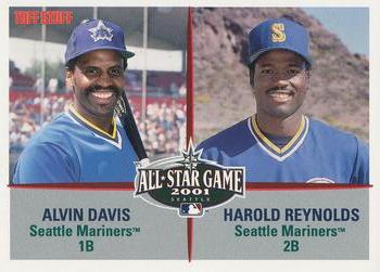 2001 All-Star FanFest #9 Alvin Davis / Harold Reynolds Front