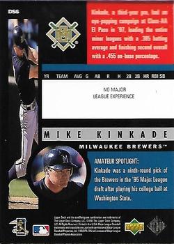 1998 Upper Deck - Destination Stardom #DS6 Mike Kinkade Back