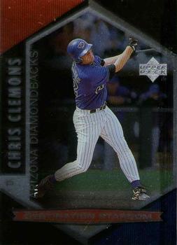 1998 Upper Deck - Destination Stardom #DS56 Chris Clemons Front