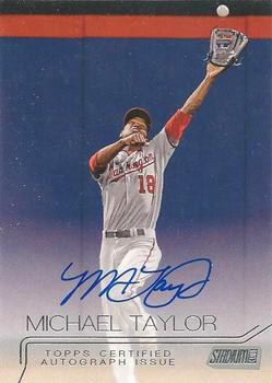 2015 Stadium Club - Autographs #SCA-MTR Michael Taylor Front
