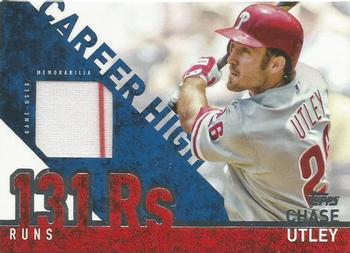 2015 Topps - Career High Relics (Series Two) #CHR-CU Chase Utley Front