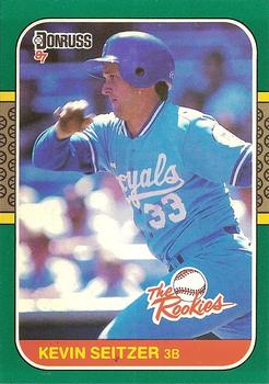 1987 Donruss The Rookies #15 Kevin Seitzer Front