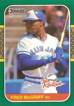 1987 Donruss The Rookies #31 Fred McGriff Front