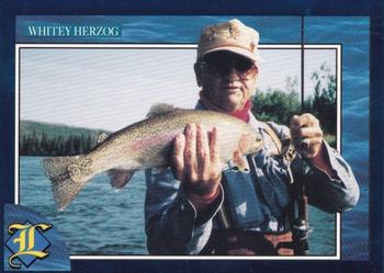 1992 Legends Sports Memorabilia Sport Fishing #F1 Whitey Herzog Front