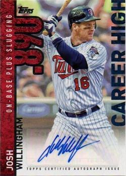 2015 Topps - Career High Autographs (Series Two) #CHA-JW Josh Willingham Front