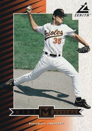1998 Zenith - 5x7 #Z27 Mike Mussina Front