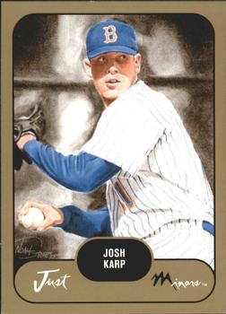 2002 Just Prospects - Gold #19 Josh Karp Front