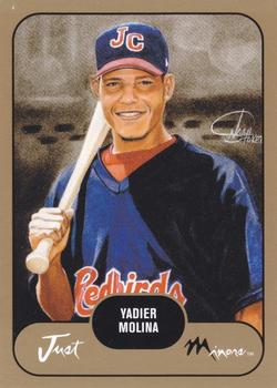 2002 Just Prospects - Gold #22 Yadier Molina Front