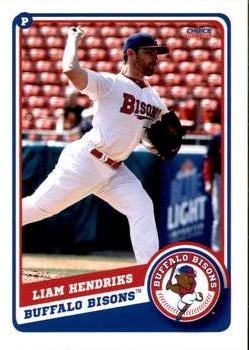 2014 Choice Buffalo Bisons #07 Liam Hendriks Front