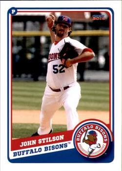 2014 Choice Buffalo Bisons #20 John Stilson Front