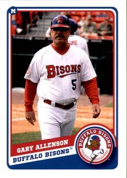 2014 Choice Buffalo Bisons #26 Gary Allenson Front