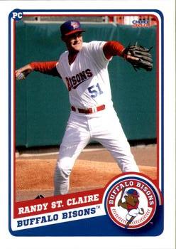 2014 Choice Buffalo Bisons #28 Randy St. Claire Front