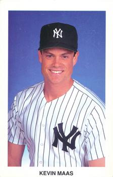 1992 New York Yankees Postcards #NNO Kevin Maas Front