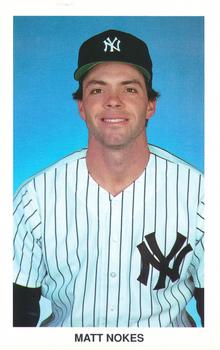 1992 New York Yankees Postcards #NNO Matt Nokes Front