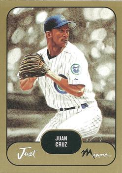 2002 Just Prospects - Prototypes Gold #JPP.03 Juan Cruz Front