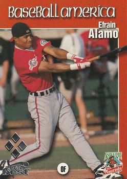 1999 Team Best Baseball America - Diamond Best Silver #2 Efrain Alamo  Front
