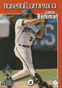 1999 Team Best Baseball America - Diamond Best Silver #14 Lance Berkman  Front
