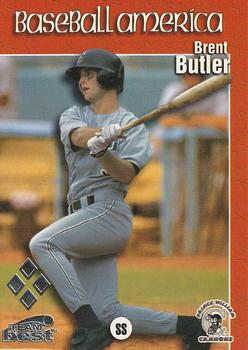 1999 Team Best Baseball America - Diamond Best Silver #20 Brent Butler  Front