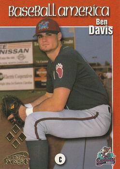 1999 Team Best Baseball America - Diamond Best Silver #30 Ben Davis  Front