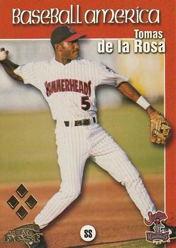 1999 Team Best Baseball America - Diamond Best Silver #32 Tomas De La Rosa  Front