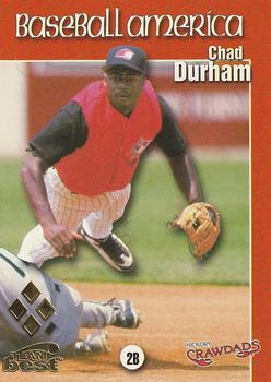 1999 Team Best Baseball America - Diamond Best Silver #39 Chad Durham  Front