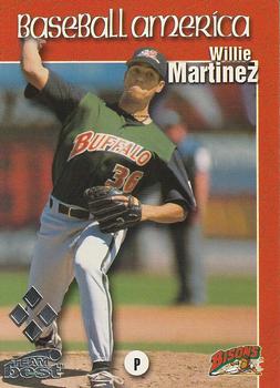 1999 Team Best Baseball America - Diamond Best Silver #62 Willie Martinez  Front