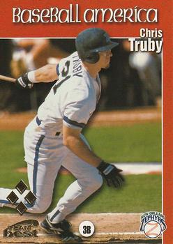 1999 Team Best Baseball America - Diamond Best Silver #93 Chris Truby  Front