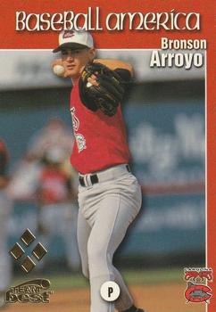 1999 Team Best Baseball America - Diamond Best Gold #7 Bronson Arroyo  Front