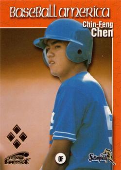 1999 Team Best Baseball America - Diamond Best Gold #22 Chin-Feng Chen  Front