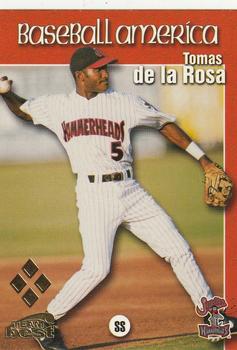 1999 Team Best Baseball America - Diamond Best Gold #32 Tomas De La Rosa  Front