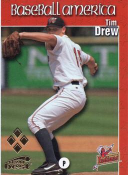1999 Team Best Baseball America - Diamond Best Gold #35 Tim Drew  Front